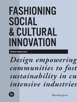 cover image of Fashioning Social & Cultural Innovation